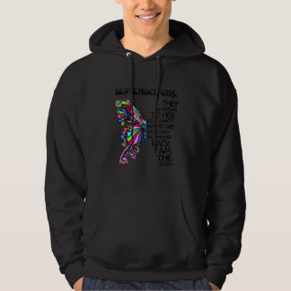 September Meisje dat ze doorgeven dat je niet kunt Hoodie