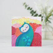 September Mini Art Print Kaart (Staand voorkant)