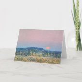 September Moonrise | Childe Hassam Kaart (Voorkant)