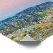 September Moonrise | Childe Hassam Poster (Hoek)