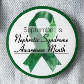 September Nephrotic Syndrome Awareness Month Ronde Button 5,7 Cm