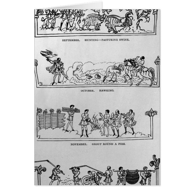 september, oktober, november en december (Voorkant)