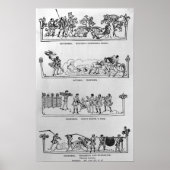 september, oktober, november en december poster (Voorkant)