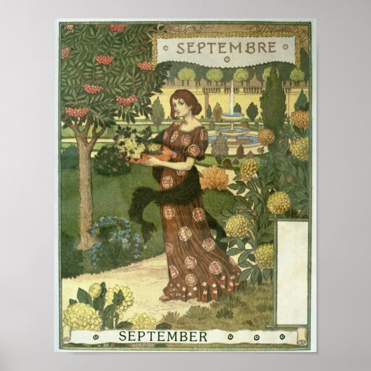 september poster (Voorkant)