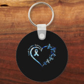September Suicide Prevention Awareness Dragonfly H Sleutelhanger (Voorkant)