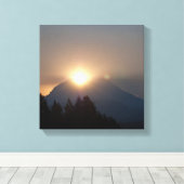 September Sunrise Canvas Afdruk (Insitu (Houten vloer))