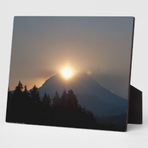 September Sunrise Fotoplaat
