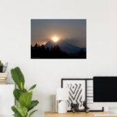 September Sunrise Poster (Thuiskantoor)