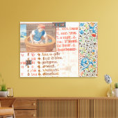 September: Trampling Grapes Canvas Afdruk (Insitu (Woonkamer))
