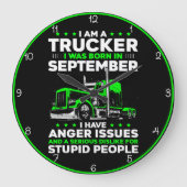 September Trucker: woede en domheid Grote Klok (Voorkant)