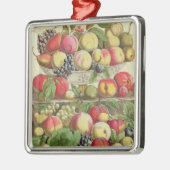 september, uit 'Twaalf maanden fruit' Metalen Ornament (Links)