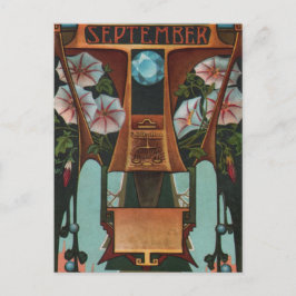 september - Weegschaal Briefkaart