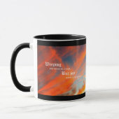 September Wolken met Psalm 30:5 Mok (Links)