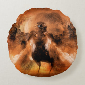 Septemberphönix Rond Kussen