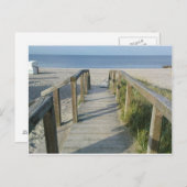 Septemberstrand Briefkaart (Voorkant / Achterkant)