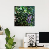Septembervijgen en zomerlicht van Alfred Fox Poster (Thuiskantoor)