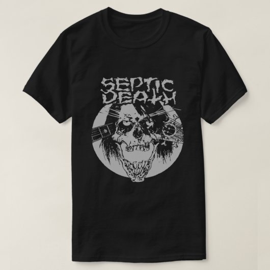 Septic Death Band Setup Officieel T-shirt (Design voorkant)