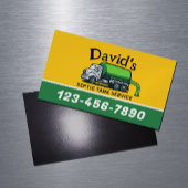 Septic Tank Pumping Service Professional Magnetisch Visitekaartje