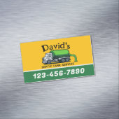 Septic Tank Pumping Service Professional Magnetisch Visitekaartje (Voorbeeld)