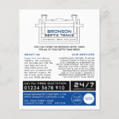 Septic Tank, Septic Company, Septic Engineer Flyer (Voorkant)