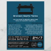Septic Tank, Septic Company, Septic Engineer Flyer (Voorkant)