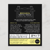 Septic Tank, Septic Company, Septic Engineer Flyer (Voorkant)