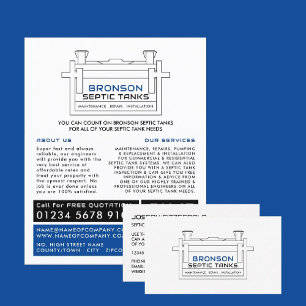 Septic Tank, Septic Company, Septic Engineer Flyer