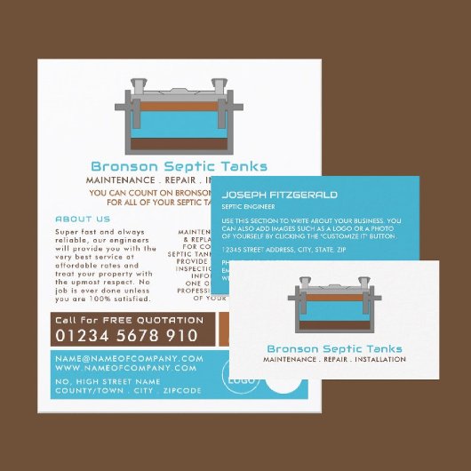 Septic Tank, Septic Company, Septic Engineer Flyer