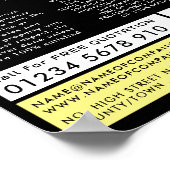 Septic Tank, Septic Company, Septic Engineer Poster (Hoek)