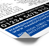 Septic Tank, Septic Company, Septic Engineer Poster (Hoek)