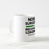 Septoplasty Nose chirurgery Plastic Nose Job Koffiemok (Voorkant links)