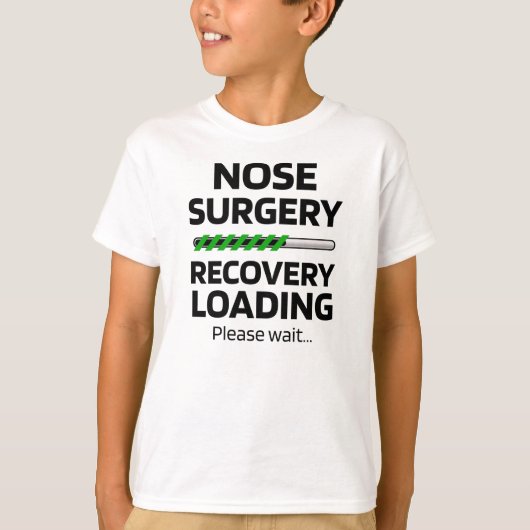 Septoplasty Nose chirurgery Plastic Nose Job T-shirt (Voorkant)