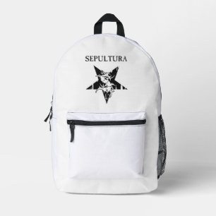 sepultura band bedrukte rugzak