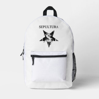 sepultura band bedrukte rugzak