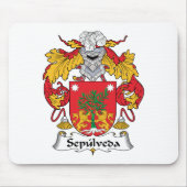 Sepulveda Family Crest Muismat (Voorkant)