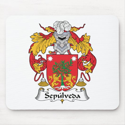 Sepulveda Family Crest Muismat (Voorkant)