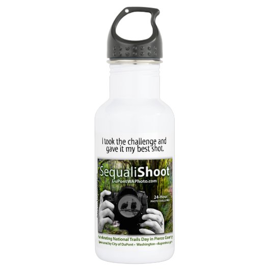 SequaliShoot Photo Challenge Waterfles (Voorkant)
