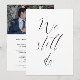 Sequel Trouwreceptie We Doen Het Nog Steeds Foto Kaart