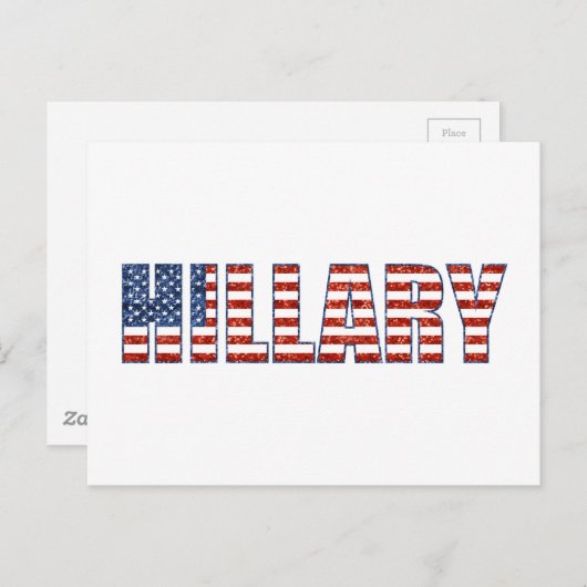 sequenhillary briefkaart (Voorkant / Achterkant)