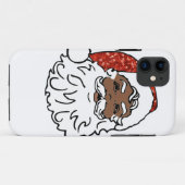 sequentie zwarte santa claus Case-Mate iPhone case (Achterkant (horizontaal))