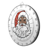 sequentie zwarte santa claus dartbord (Voorkant Rechts)