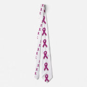 sequentieel roze borstkankervoorlichting stropdas (Achterkant)