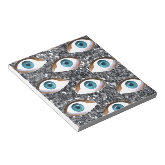 sequiëren van ogen notitieblok (Schuin)