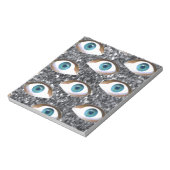 sequiëren van ogen notitieblok (Linkerzijde)