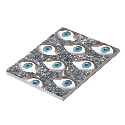 sequiëren van ogen notitieblok (Linkerzijde)