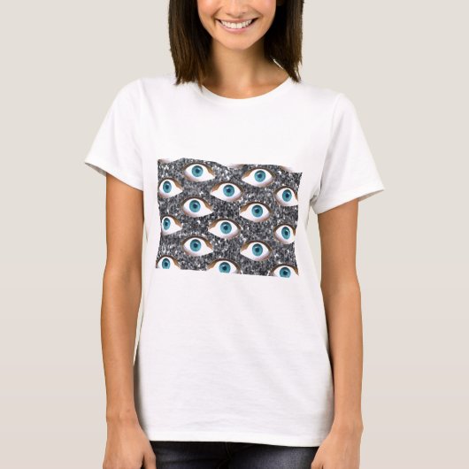sequiëren van ogen t-shirt (Voorkant)