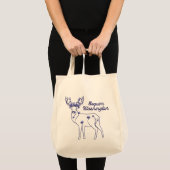 Sequim Lavendel Elktas Tote Bag (Voorkant (product))