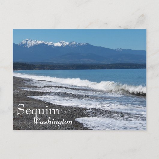 Sequim, Washington Reisfoto Briefkaart (Voorkant)