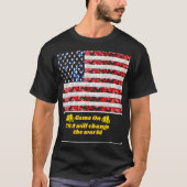 Sequin American Flag T-shirt (Voorkant)