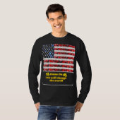Sequin American Flag T-shirt USA (Voorkant volledig)
